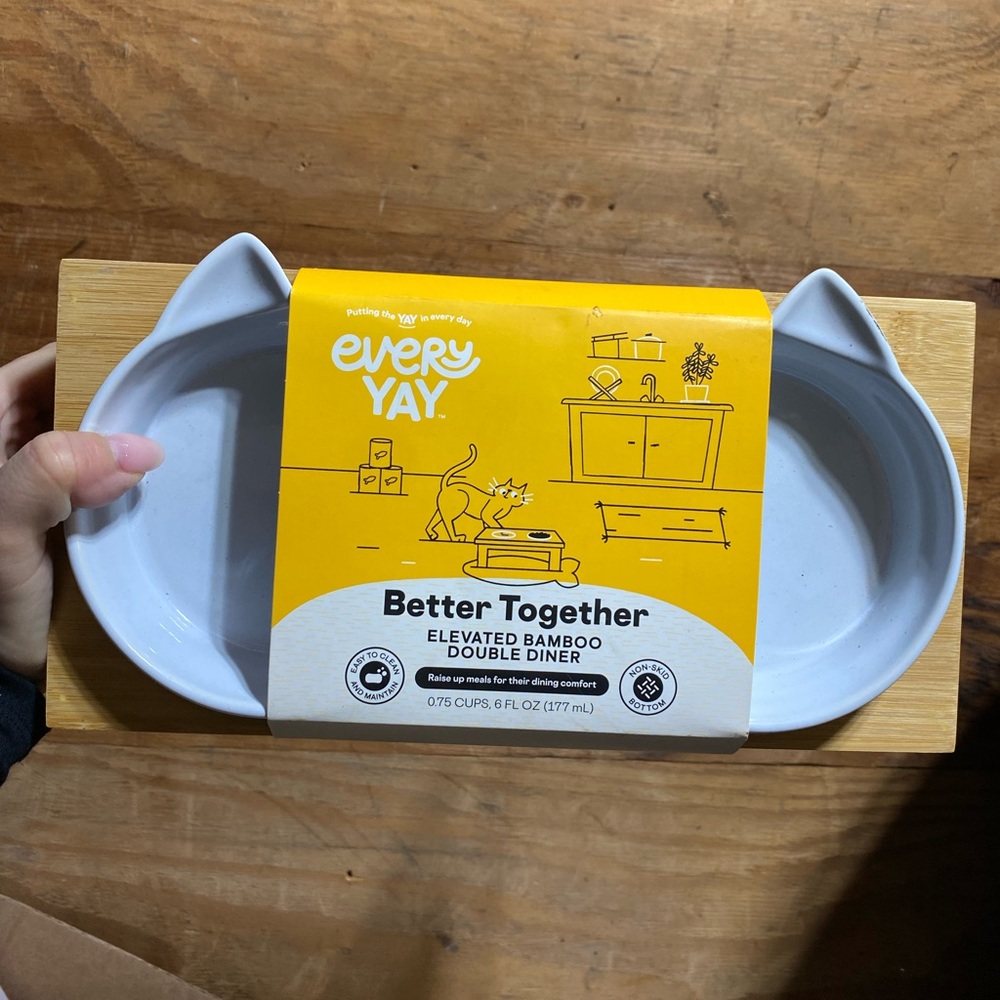 EveryYay Double Diner Bamboo Cat Set